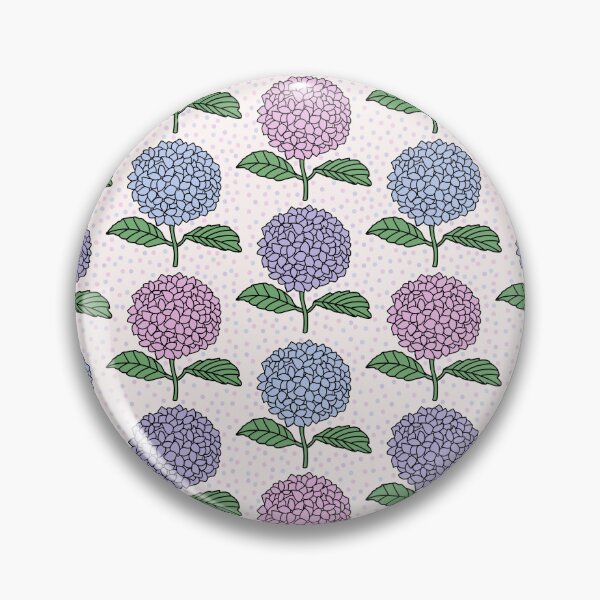 Item preview, Pink, Blue and Lilac Floral Hydrangeas designed and sold by Lindsay Marie Patterns.