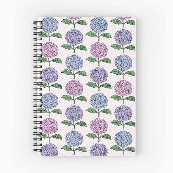 Item preview, Pink, Blue and Lilac Floral Hydrangeas designed and sold by Lindsay Marie Patterns.