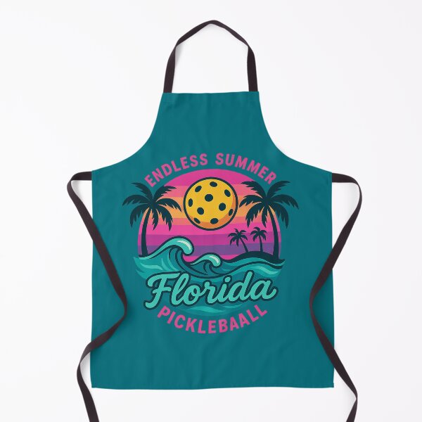 Item preview, Endless Summer Florida Pickleball Waves Design designed and sold by Graphics4X.