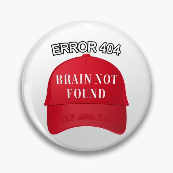 Item preview, ERROR 404: Brain Not Found Red Hat designed and sold by Blessinsncurses.