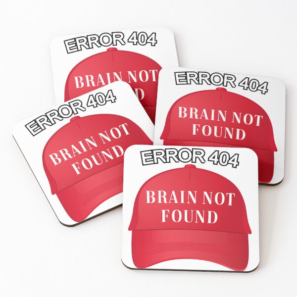 Item preview, ERROR 404: Brain Not Found Red Hat designed and sold by Blessinsncurses.