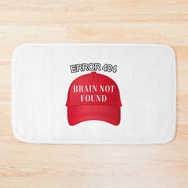 Item preview, ERROR 404: Brain Not Found Red Hat designed and sold by Blessinsncurses.