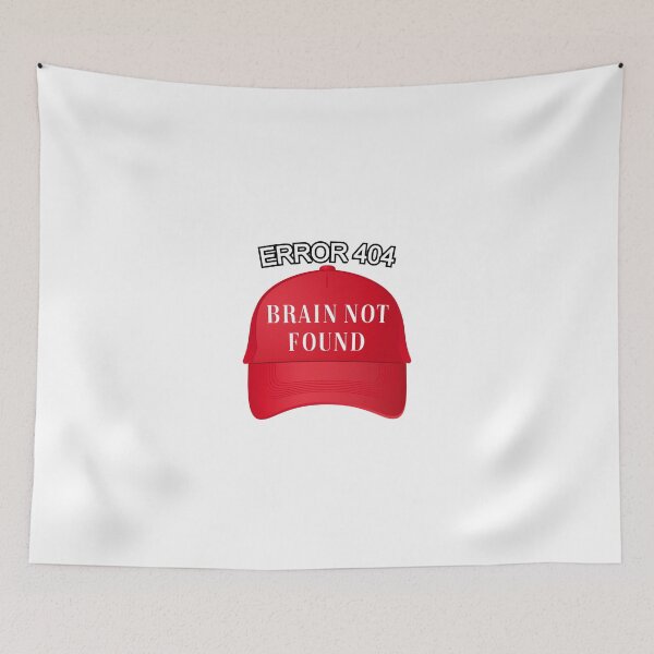 Item preview, ERROR 404: Brain Not Found Red Hat designed and sold by Blessinsncurses.