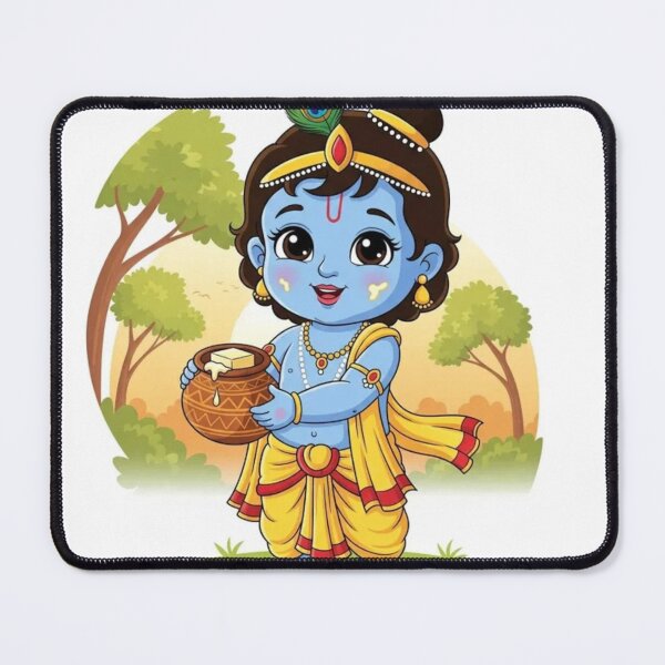 Item preview, Beautiful krishna Art of love designed and sold by Eshant.