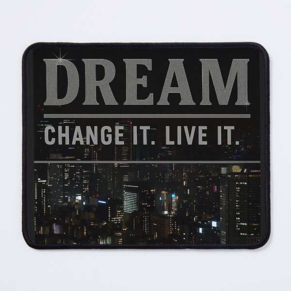 Item preview, Dream Quote – Change It Live It | Motivational Typography Design designed and sold by KDesignCrafts.
