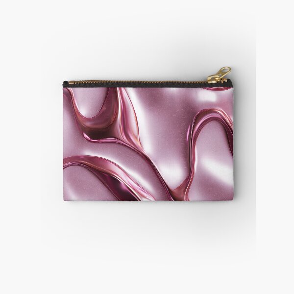Item preview, Y2K Pink Liquid Pattern | Futuristic Glossy Chrome 3 designed and sold by Velvetcosmonova.