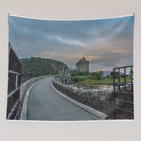 Item preview, Eilean Donan Castle Before Sunrise – Highland Majesty designed and sold by David Patterson.