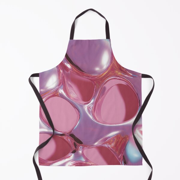 Item preview, Y2K Pink Liquid Pattern | Futuristic Glossy Chrome 2 designed and sold by Velvetcosmonova.