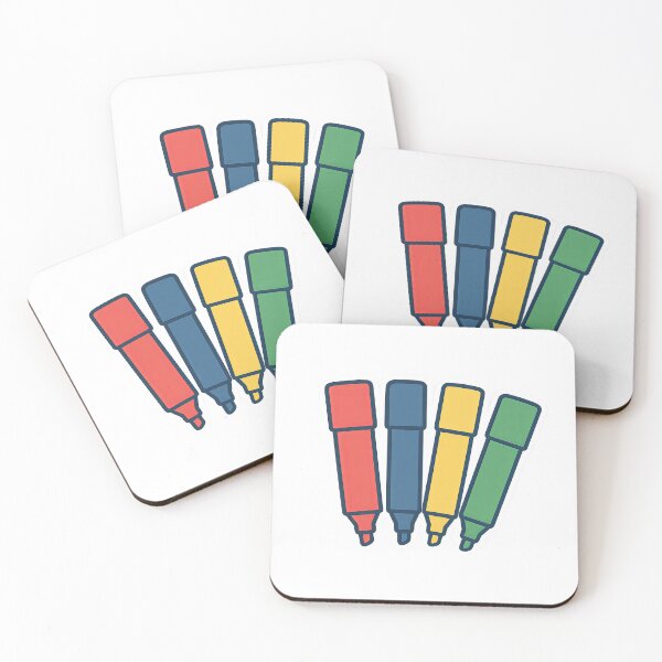 Item preview, Colorful highlighters standing in a row, transparent background, back to school, AI generated designed and sold by dvoevnore.