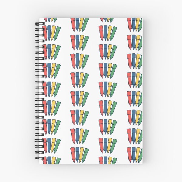 Item preview, Colorful highlighters standing in a row, transparent background, back to school, AI generated designed and sold by dvoevnore.
