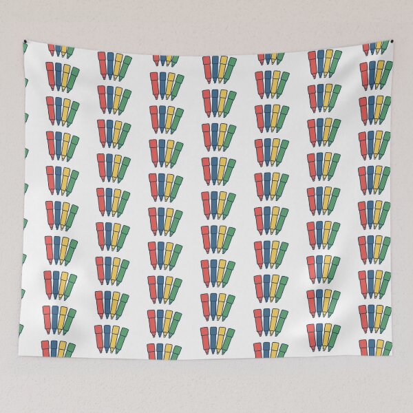 Item preview, Colorful highlighters standing in a row, transparent background, back to school, AI generated designed and sold by dvoevnore.