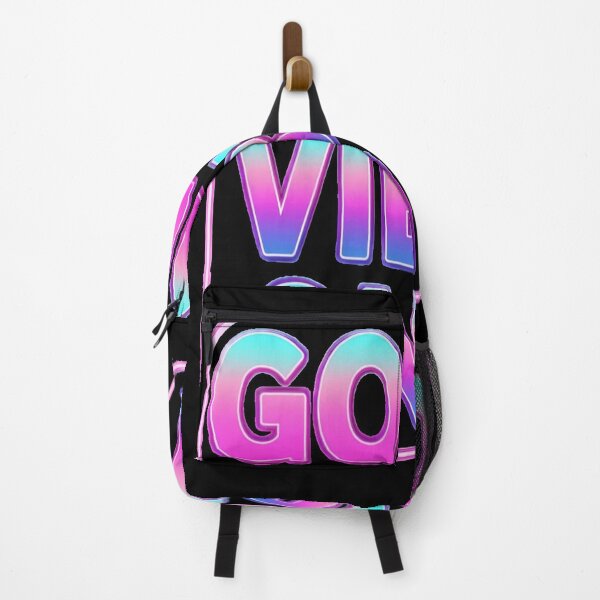 Item preview, Good Vibes Only T-Shirt | Retro 80s Vaporwave Typography | Neon Chrome Sticker & Poster Design designed and sold by Rudro-Fashion.