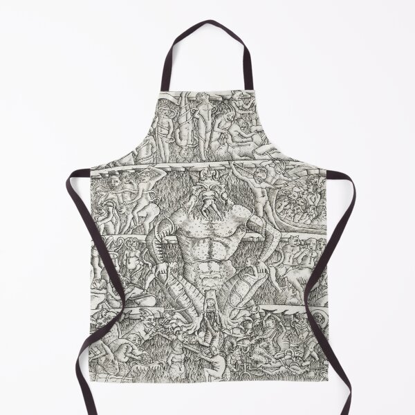 Item preview, The Inferno According to Dante, after the Fresco in the Campo Santo at Pisa, 1400s. Italy, 15th century designed and sold by Vintage Designs +.