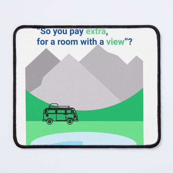 Item preview, You pay for a view? Fun design for vanlife light version designed and sold by If a tree falls.