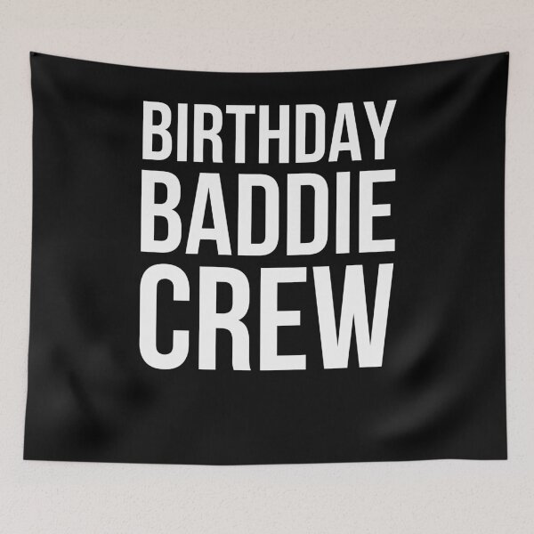 Item preview, Birthday Baddie Crew Women Cute Birthday Party squad fun designed and sold by snowry.