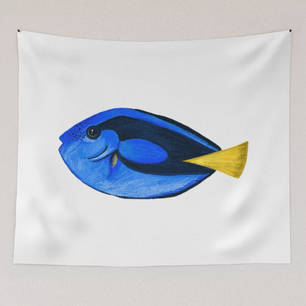 Item preview, Blue Tang Fish designed and sold by SarahWhittle.