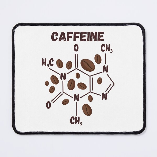 Item preview, Caffeine Molecule Structure with Coffee Beans for Coffe Lovers designed and sold by NYKHJ.