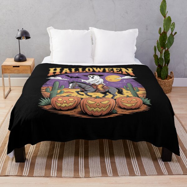 Item preview, Cowboy Ghost Riding Horse Funny Tarot Card Halloween Season designed and sold by Mateusz Majcherek.