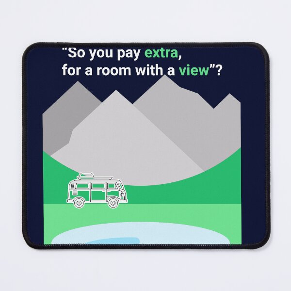 Item preview, You pay for a view? Fun design for vanlife dark version designed and sold by If a tree falls.