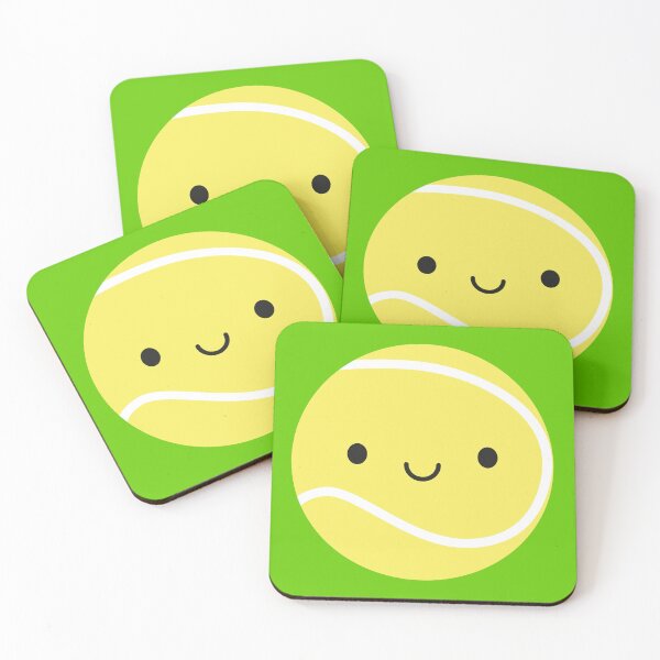 Item preview, Kawaii Tennis Ball designed and sold by marcelinesmith.