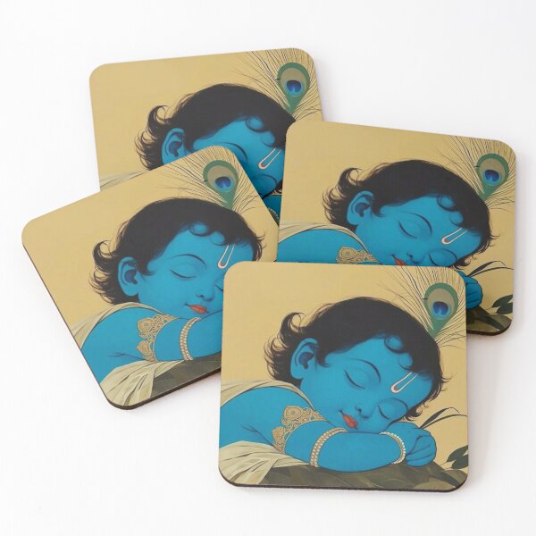 Item preview, Cute Little Krishna art of love designed and sold by Eshant.