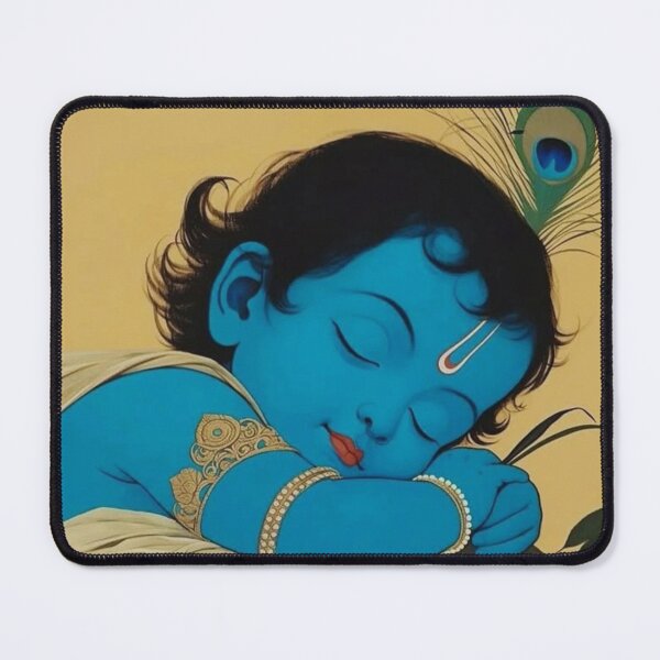 Item preview, Cute Little Krishna art of love designed and sold by Eshant.