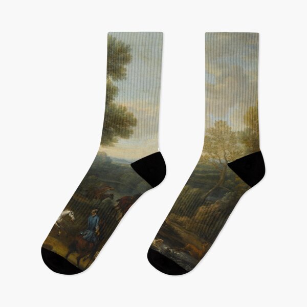 Item preview, the hunt vintage painting designed and sold by Vintage Designs +.