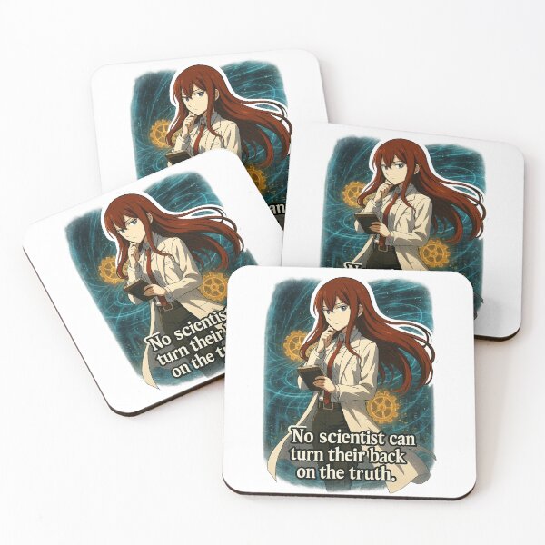 Item preview, Kurisu Makise from Steins Gate with Quote | Scientist Quote | Anime Quote Artwork designed and sold by Templatemini.