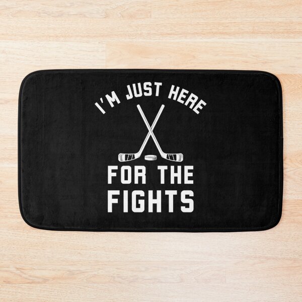 Item preview, Im Just Here for the Fights Funny Hockey humor designed and sold by snowry.