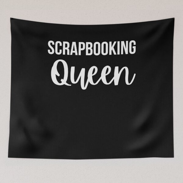 Item preview, Scrapbooking Queen Funny Crafting for Paper Crafters fun designed and sold by snowry.