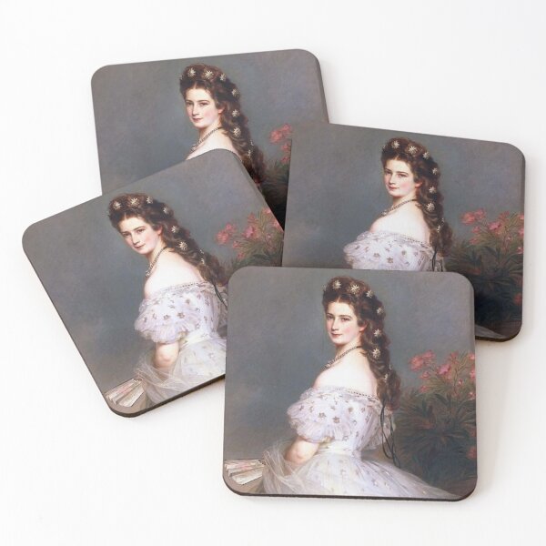 Item preview, Vintage Painting of Empress Sisi, Elisabeth of Austria designed and sold by Vintage Designs +.