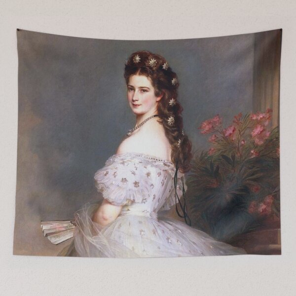 Item preview, Vintage Painting of Empress Sisi, Elisabeth of Austria designed and sold by Vintage Designs +.