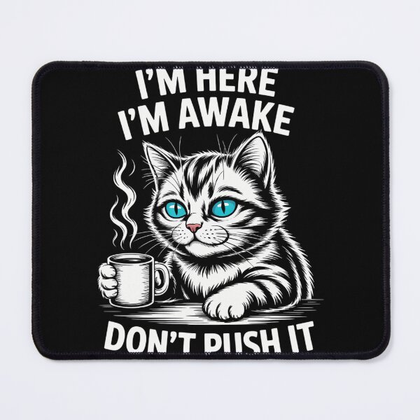 Item preview, Funny Sarcastic Cat Meme designed and sold by blueyeeti.