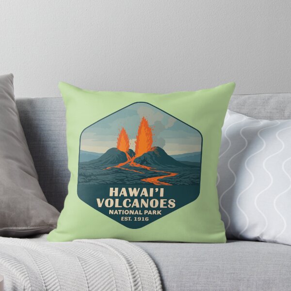 Item preview, Hawaiʻi Volcanoes National Park Retro Sticker designed and sold by Ismeal Von.