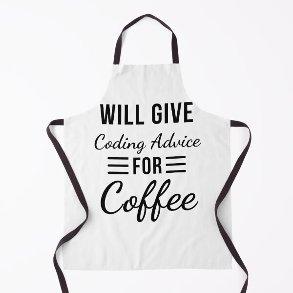 Item preview, Will Give Coding Advice for Coffee Funny Programmer designed and sold by snowry.