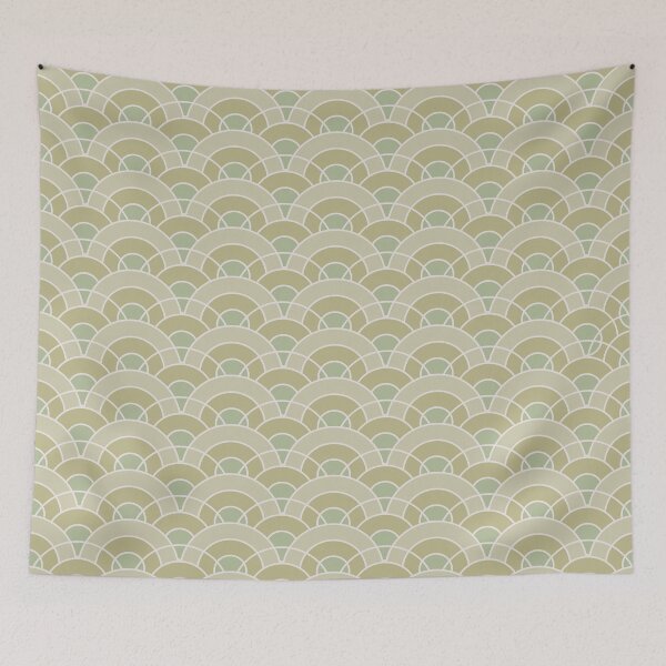Item preview, Japanese Seigaiha Pattern 2 – Endless Waves of Harmony designed and sold by ideakokodesign.