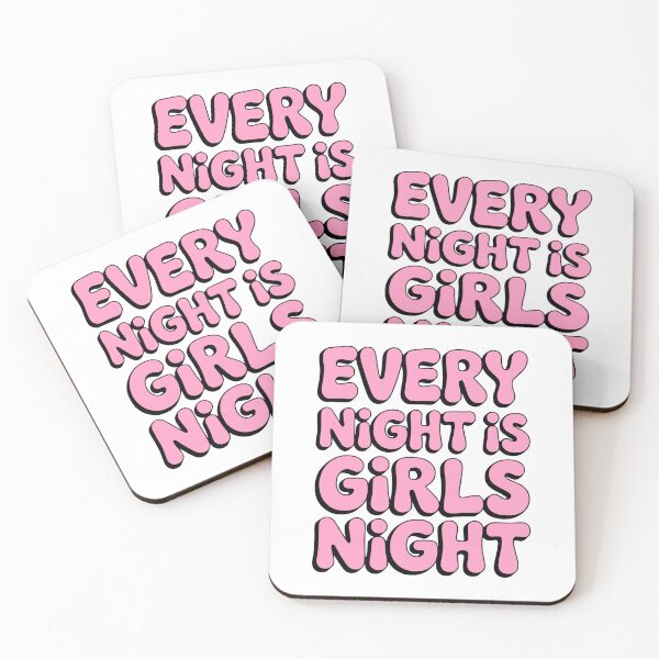 Item preview, Every Night Is Girls Night! Pink Girly designed and sold by PMCreative.