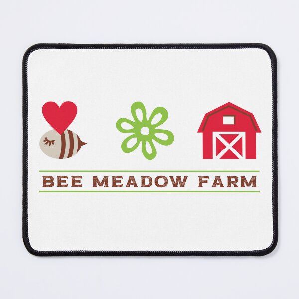 Item preview, Bee Meadow Farm Icons - FOR LIGHT-COLOURED SHIRTS designed and sold by Cricklewood.