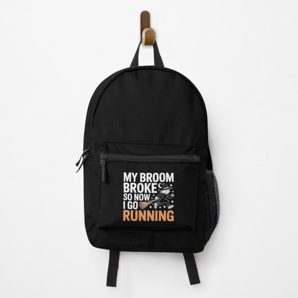 Item preview, My Broom Broke So Now I Go Running designed and sold by Mateusz Majcherek.