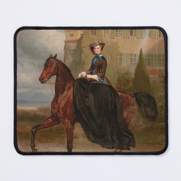 Item preview, Empress Elizabeth 'Sisi' of Bavaria on horseback designed and sold by Vintage Designs +.