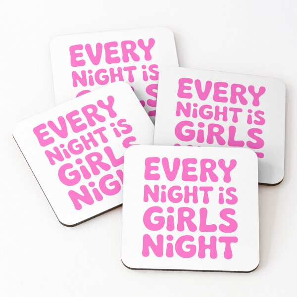 Item preview, Every Night Is Girls Night! Pink Girlie designed and sold by PMCreative.