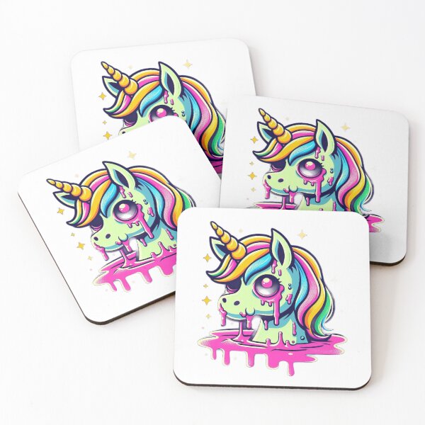 Item preview, Kawaii zombie unicorn designed and sold by Shirtabell.