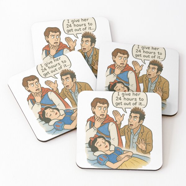 Item preview, Snow White in a coma | Kramer Snow White Mashup | Funny Parody designed and sold by BlueEyesDesign.