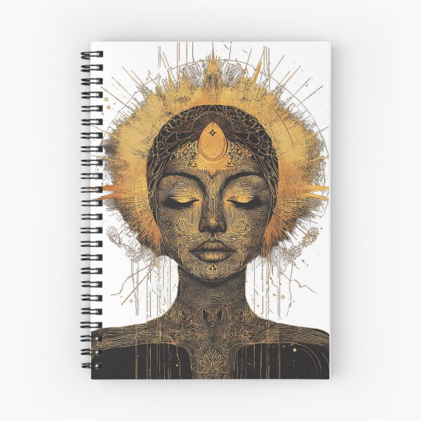 Item preview, Female Enlightened Woman in Meditation  designed and sold by LabMandala.