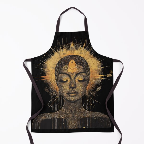 Item preview, Female Enlightened Woman in Meditation designed and sold by LabMandala.
