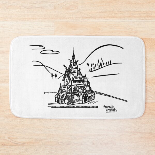 Item preview, Old church in Norway designed and sold by Aurealis Creatief.