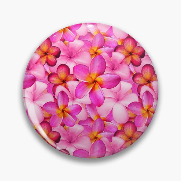 Item preview, Frangipani tropical summer flowers designed and sold by Lindsay Marie Patterns.