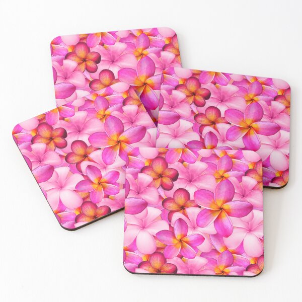 Item preview, Frangipani tropical summer flowers designed and sold by Lindsay Marie Patterns.