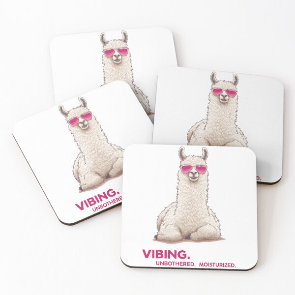 Item preview, Funny Meme - Vibing Unbothered Llama designed and sold by hamishby.
