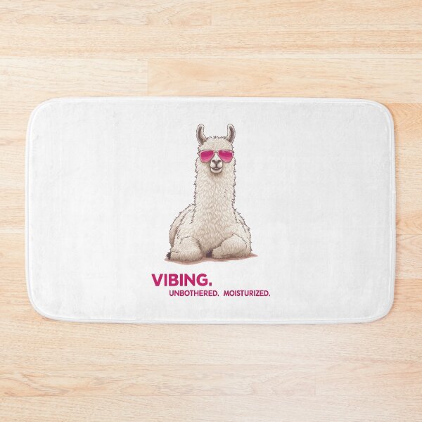 Item preview, Funny Meme - Vibing Unbothered Llama designed and sold by hamishby.